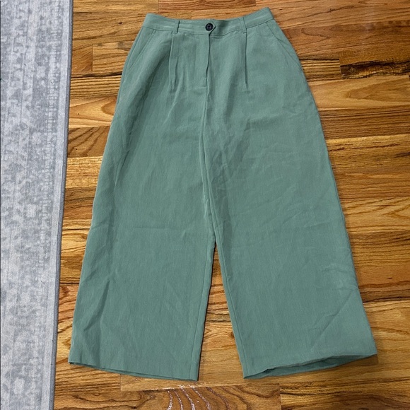 rag & bone Pants - rag & bone Soft Sage Green Casual Trousers